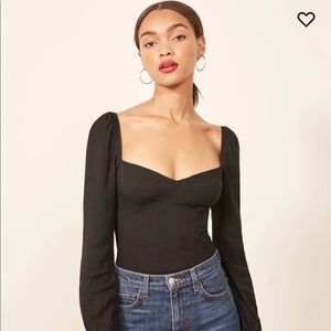 reformation reign top black